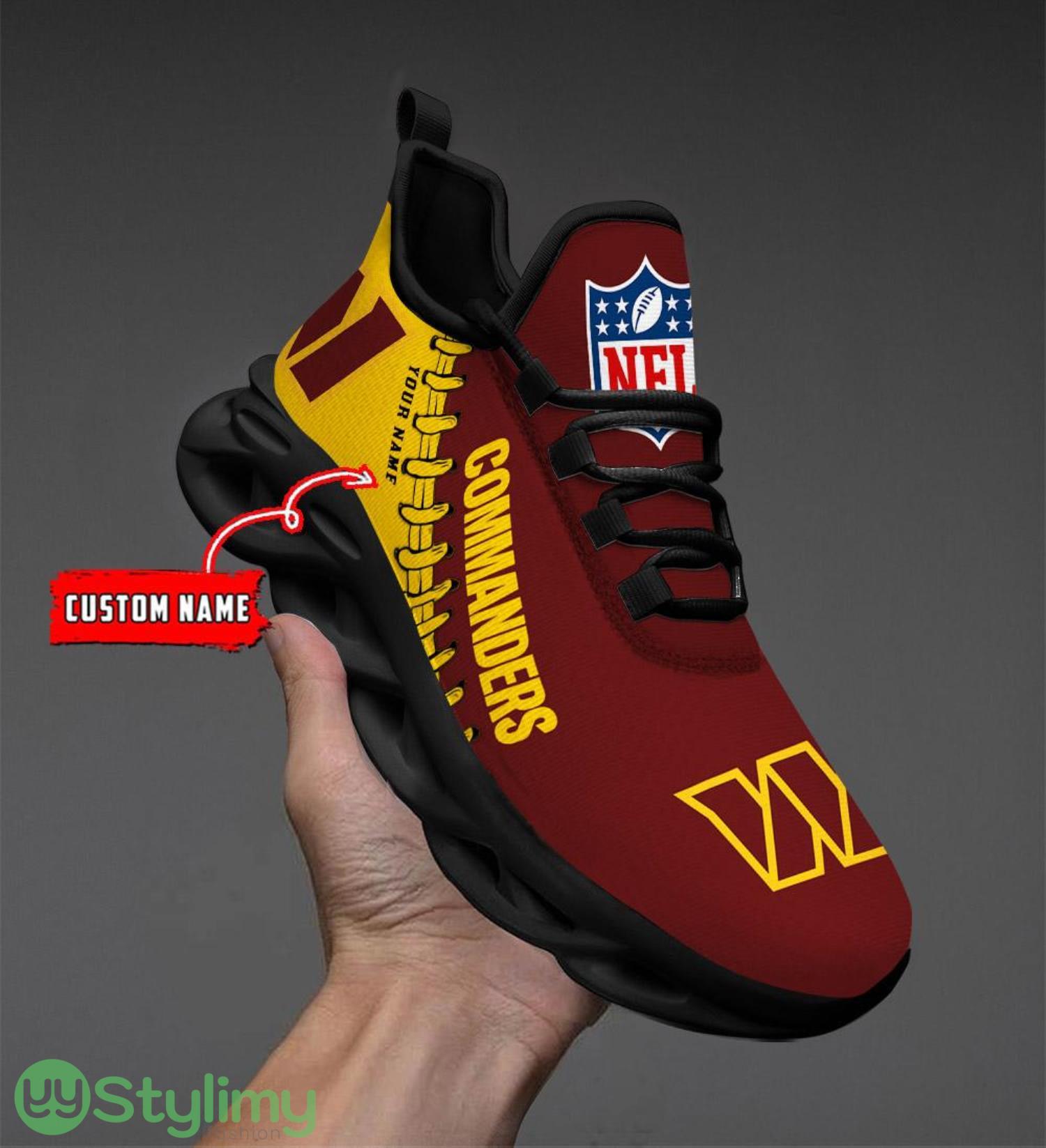 Nfl Custom Name Washington Redskins Personalized Name Max Soul Shoes Ultra Running Sneakers 4 Nfl Custom Name Washington Redskins Personalized Name Max Soul Shoes Ultra Running Sneakers Product Photo 4