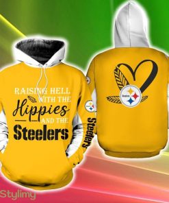 NFL Pittsburgh Steelers Seasonal 3D Hoodie Cold For Fans Gift Christmas Holidays - NFL Pittsburgh Steelers Seasonal 3D Hoodie Zip Hoodie Cold All Over Printed For Fans Gift Christmas Holidays