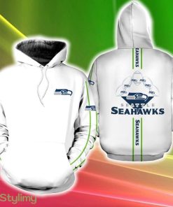 NFL Seattle Seahawks Craft 3D Hoodie New Gift Fans Full Over Print For Men And Women - NFL Seattle Seahawks Craft 3D Hoodie New Gift Fans Full Over Print For Men And Women