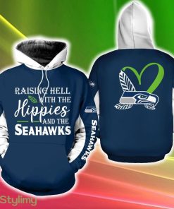 NFL Seattle Seahawks Jumper 3D Hoodie Cold For Fans Gift Christmas Holidays - NFL Seattle Seahawks Jumper 3D Hoodie Zip Hoodie Cold All Over Printed For Fans Gift Christmas Holidays