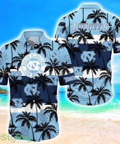North Carolina Tar Heels Tropical Palm Tree Trending Summer Aloha Hawaiian Shirt Product Photo 1
