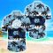 North Carolina Tar Heels Tropical Palm Tree Trending Summer Aloha Hawaiian Shirt Product Photo 2