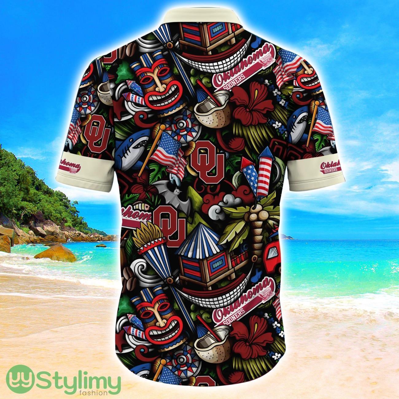 Oklahoma Sooners NCAA1 Flower Hawaii Shirt Aloha Funny Pattern Summer Shirts 3 Oklahoma Sooners NCAA1 Flower Hawaii Shirt Aloha Funny Pattern Summer Shirts Product Photo 3