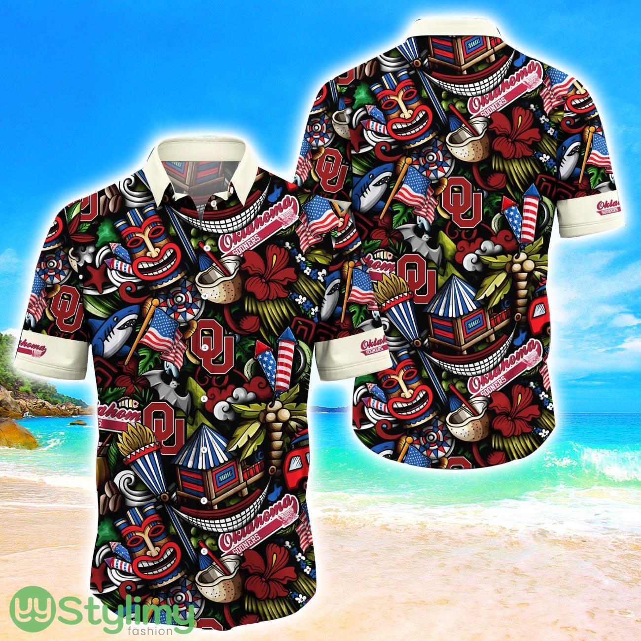 Oklahoma Sooners NCAA1 Flower Hawaii Shirt Aloha Funny Pattern Summer Shirts 4 Oklahoma Sooners NCAA1 Flower Hawaii Shirt Aloha Funny Pattern Summer Shirts Product Photo 1