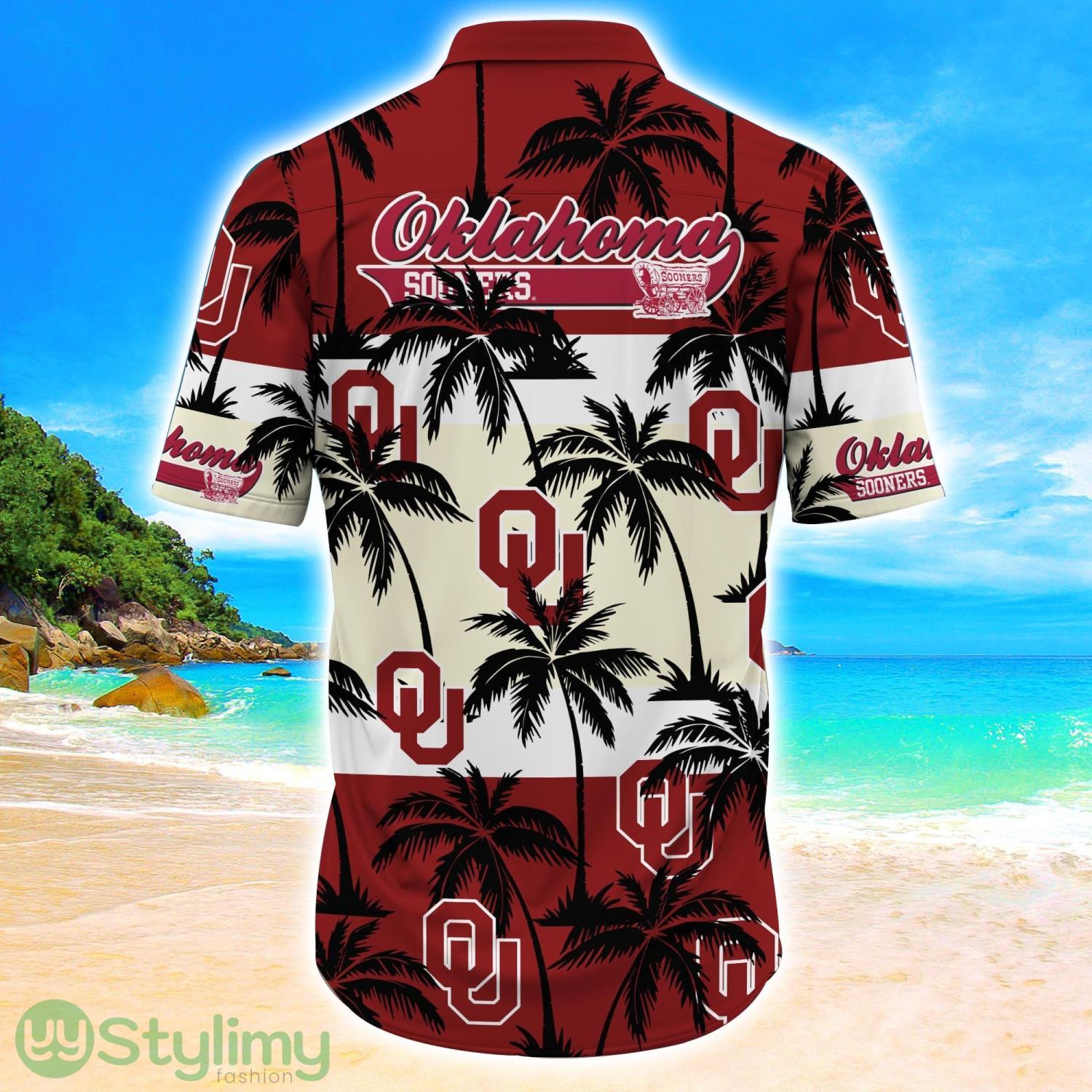 Oklahoma Sooners Tropical Palm Tree Trending Summer Aloha Hawaiian Shirt 3 Oklahoma Sooners Tropical Palm Tree Trending Summer Aloha Hawaiian Shirt Product Photo 3