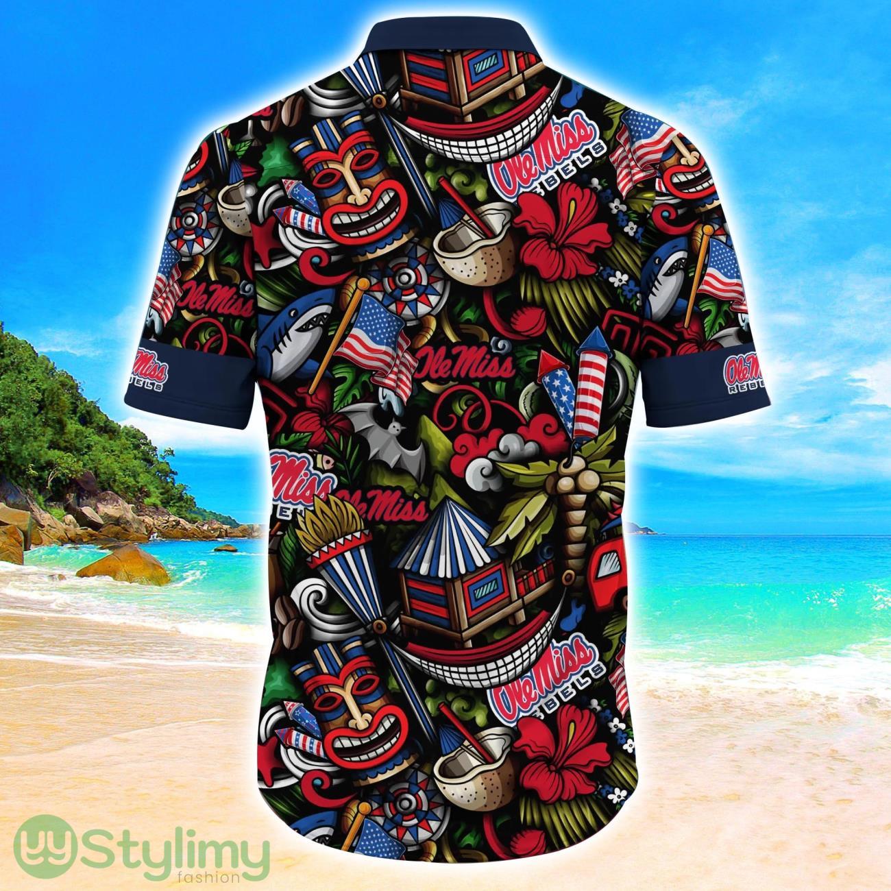 Ole Miss Rebels NCAA2 Flower Hawaii Shirt Aloha Funny Pattern Summer Shirts 3 Ole Miss Rebels NCAA2 Flower Hawaii Shirt Aloha Funny Pattern Summer Shirts Product Photo 3