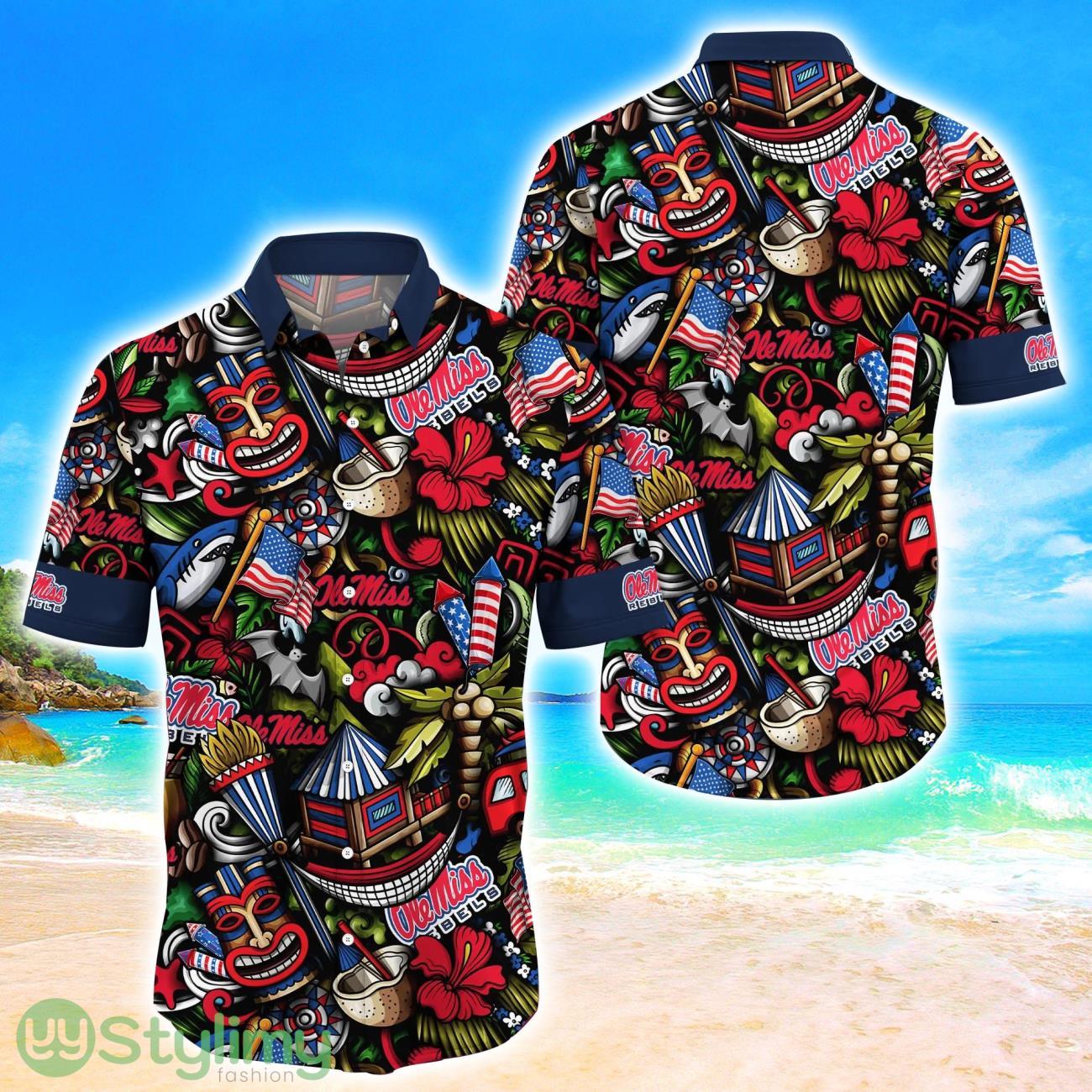 Ole Miss Rebels NCAA2 Flower Hawaii Shirt Aloha Funny Pattern Summer Shirts 4 Ole Miss Rebels NCAA2 Flower Hawaii Shirt Aloha Funny Pattern Summer Shirts Product Photo 1