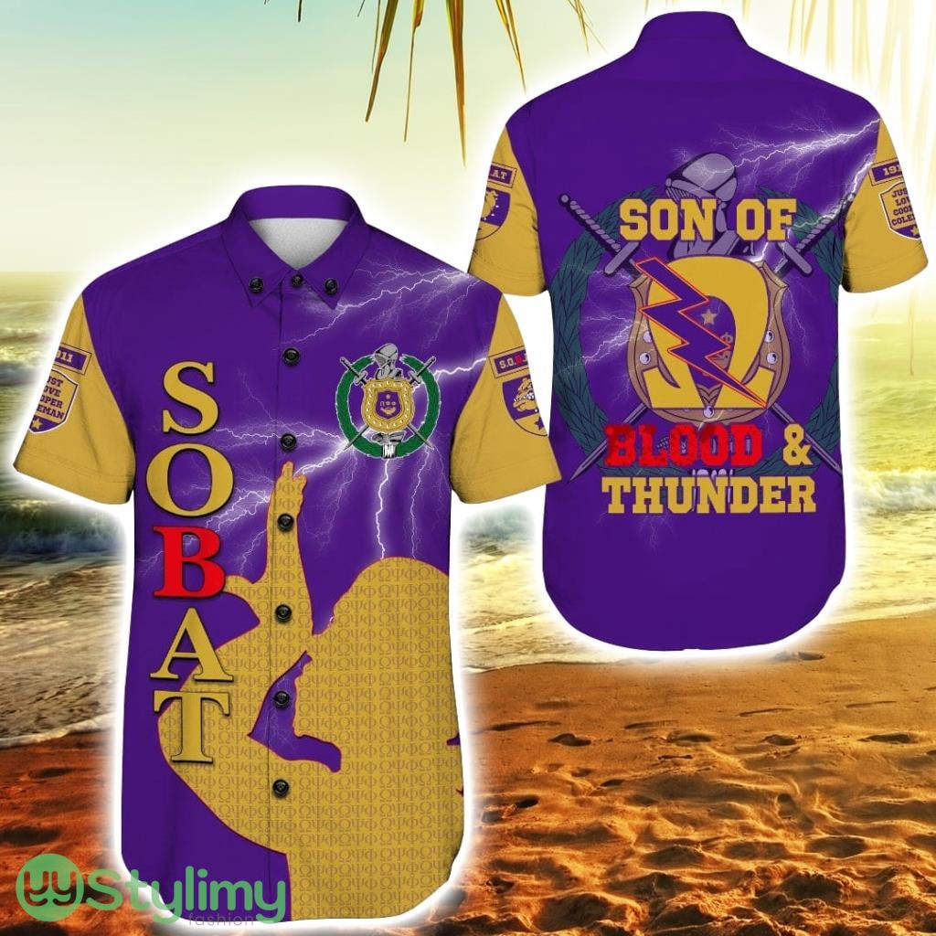 Omega Psi Phi S.O.B.A.T Hawaiian Shirt For Men And Women 2 Omega Psi Phi S.O.B.A.T Hawaiian Shirt For Men And Women Product Photo 1