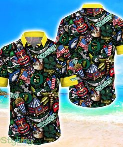 Oregon Ducks NCAA2 Flower Hawaii Shirt Aloha Funny Pattern Summer Shirts Product Photo 1