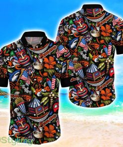 Oregon State Beavers NCAA2 Flower Hawaii Shirt Aloha Funny Pattern Summer Shirts Product Photo 1