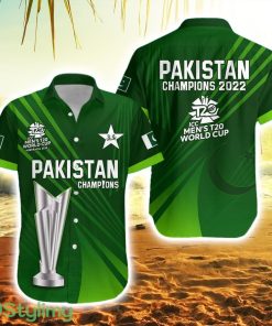 Pakistan Cricket Hawaiian Shirt Champions Icc T20 Shaheens Product Photo 1