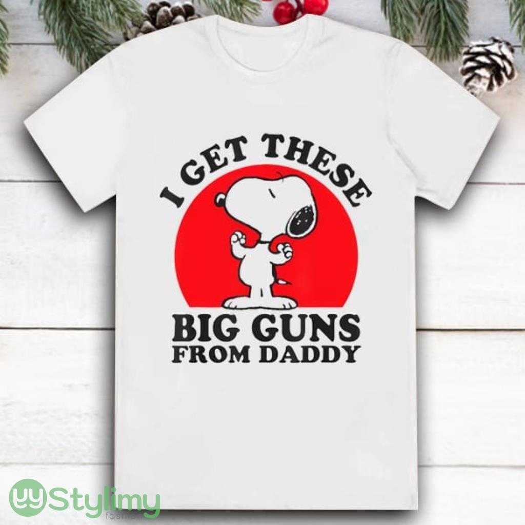 Peanuts Snoopy Dad Big Guns Vintage Shirt 3 Peanuts Snoopy Dad Big Guns Vintage Shirt Product Photo 1