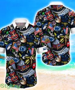 Penn State Nittany Lions NCAA1 Flower Hawaii Shirt Aloha Funny Pattern Summer Shirts Product Photo 1