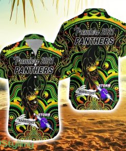Penrith Panthers Hawaiian Shirt Indigenous Premiers The King Product Photo 1