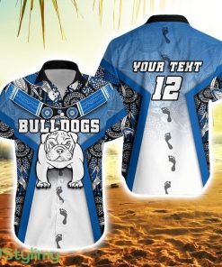 Personalised Australia Bulldogs Rugby Hawaiian Shirt Indigenous Survival World_4787 Product Photo 1