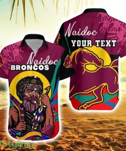 Personalised Broncos Naidoc Week Hawaiian Shirt Indigenous Special Style Product Photo 1