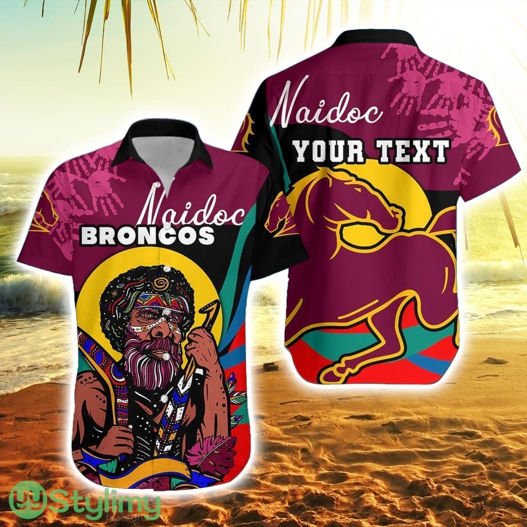 Personalised Broncos Naidoc Week Hawaiian Shirt Indigenous Special Style 2 Personalised Broncos Naidoc Week Hawaiian Shirt Indigenous Special Style Product Photo 1