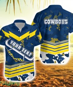 Personalised Camouflage Cowboys Anzac Hawaiian Shirt North Queensland Product Photo 1