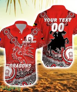 Personalised Dragons Rugby Naidoc Aboriginal Hawaiian Shirt Product Photo 1
