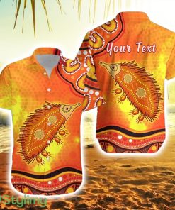 Personalised Echidna Aboriginal Hawaiian Shirt Australian Animal Product Photo 1