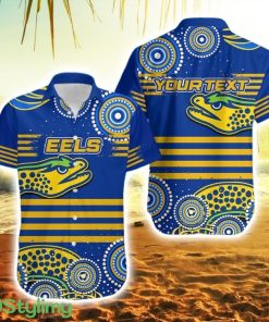 Personalised Eels Rugby Champions Hawaiian Shirt Product Photo 1