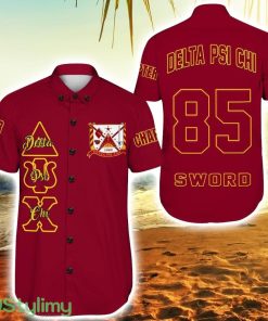 Personalized Delta Psi Chi Hawaiian Shirt For Men And Women Product Photo 1