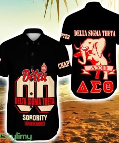 Personalized Delta Sigma Theta Elephants Ver3 Hawaiian Shirt For Men And Women Product Photo 1