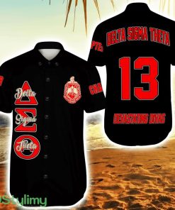 Personalized Delta Sigma Theta Hawaiian Shirt For Men And Women Product Photo 1