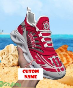 Personalized Ohio State Buckeyes Clunky Sneaker Max Soul Shoes For Men And Women Product Photo 1