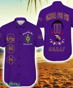Personalized Omega Psi Phi Que Man Vibrant Hawaiian Shirt For Men And Women Product Photo 1