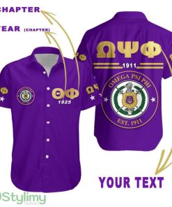 Personalized Omega Psi Phi Short Sleeve Shirt Simple J5 Vibrant Hawaiian Shirt For Men And Women Product Photo 1