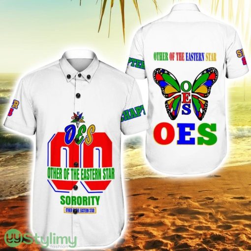 Personalized Other Of The Eastern Star Butterfly Vibrant Hawaiian Shirt For Men And Women Product Photo 1