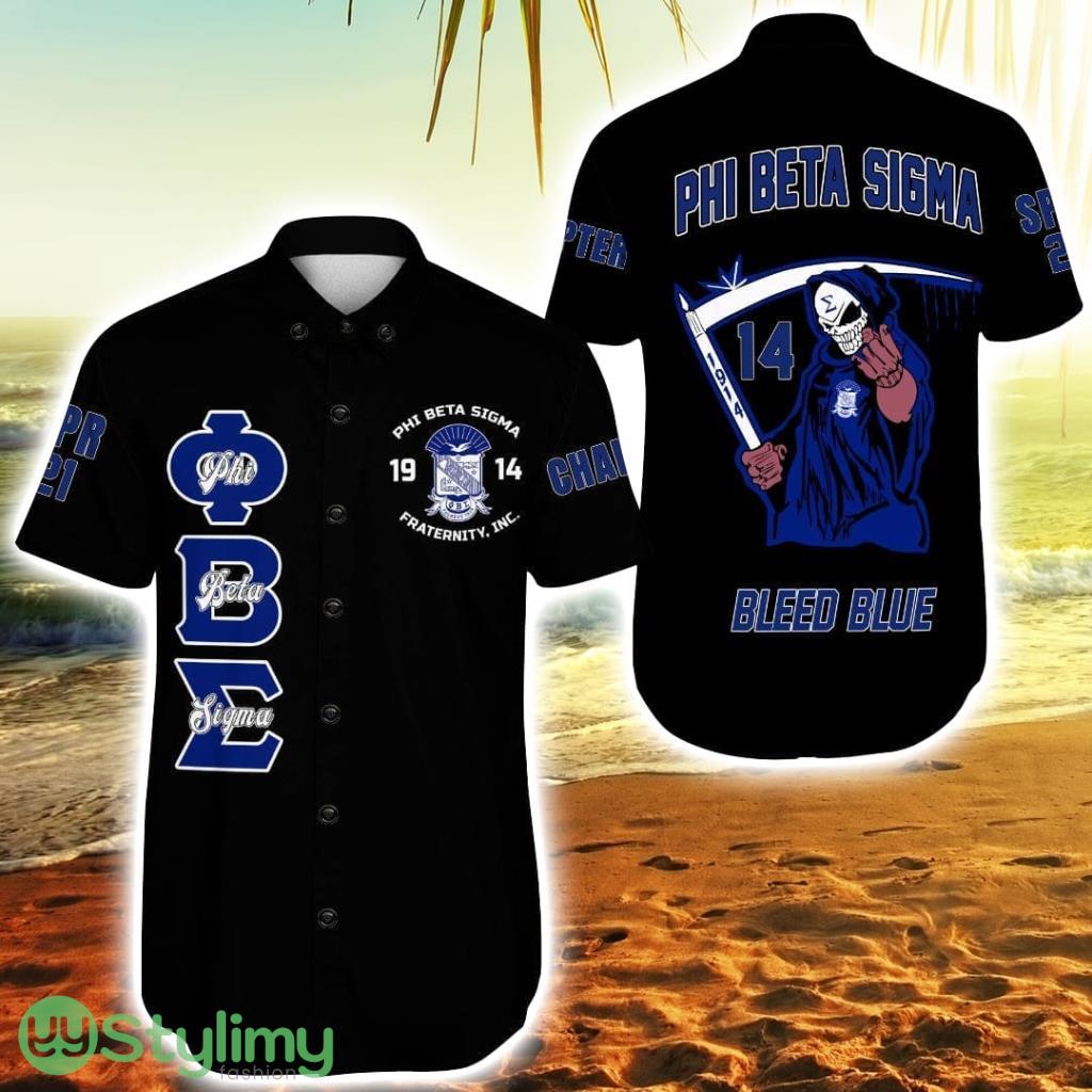 Personalized Phi Beta Sigma Bleed Blue Vibrant Hawaiian Shirt For Men And Women 2 Personalized Phi Beta Sigma Bleed Blue Vibrant Hawaiian Shirt For Men And Women Product Photo 1