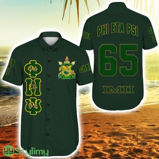 Personalized Phi Eta Psi Vibrant Hawaiian Shirt For Men And Women Product Photo 1