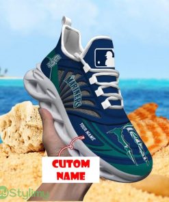 Personalized Seattle Mariners Clunky Sneaker Max Soul Shoes For Men And Women Product Photo 1