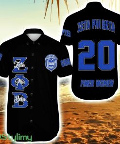 Personalized Zeta Phi Beta Vibrant Hawaiian Shirt For Men And Women Product Photo 1