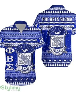 Phi Beta Sigma African Pattern Christmas Vibrant Hawaiian Shirt For Men And Women Product Photo 1