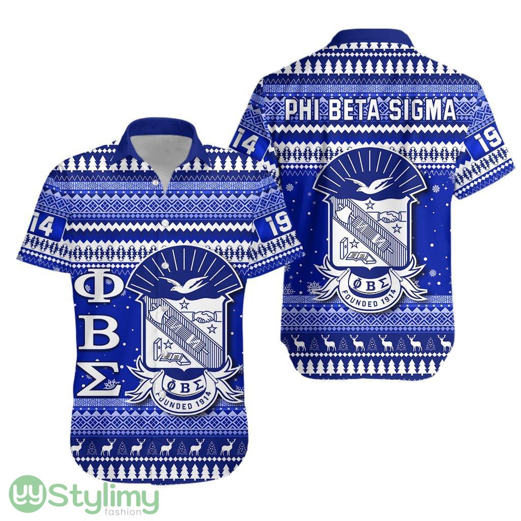 Phi Beta Sigma African Pattern Christmas Vibrant Hawaiian Shirt For Men And Women 2 Phi Beta Sigma African Pattern Christmas Vibrant Hawaiian Shirt For Men And Women Product Photo 1