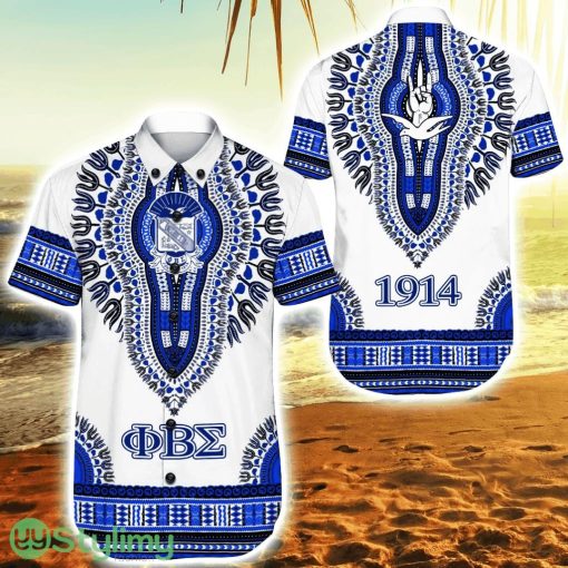 Phi Beta Sigma Dashiki Vibrant Hawaiian Shirt For Men And Women