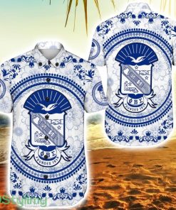 Phi Beta Sigma Floral Pattern Vibrant Hawaiian Shirt For Men And Women Product Photo 1