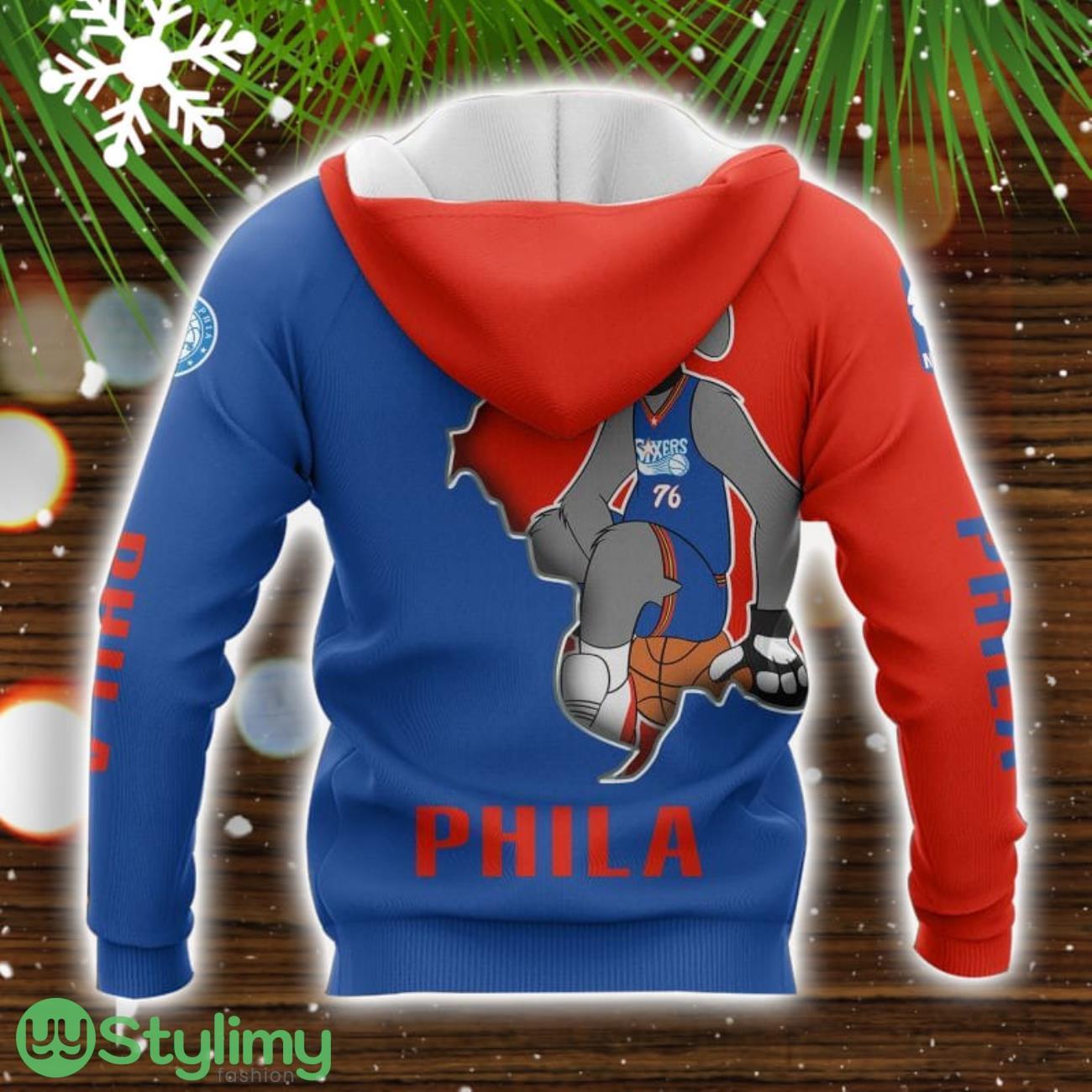 Philadelphia 76ers 3D Hoodie Winter Gift Sport Fans Hoodie Unisex All Over Printed Hoodie 2 Philadelphia 76ers 3D Hoodie Winter Gift Sport Fans Hoodie Unisex All Over Printed Hoodie Product Photo 2