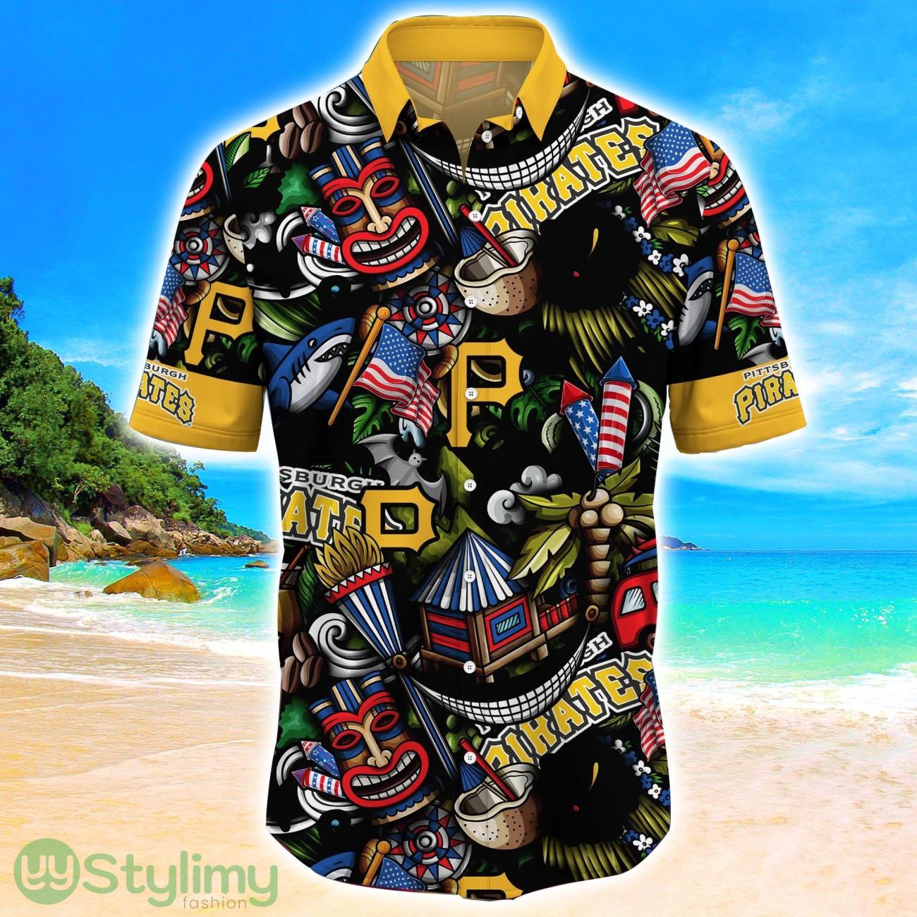 Pittsburgh Pirates MLB Flower Hawaii Shirt Aloha Funny Pattern Summer Shirts 2 Pittsburgh Pirates MLB Flower Hawaii Shirt Aloha Funny Pattern Summer Shirts Product Photo 2