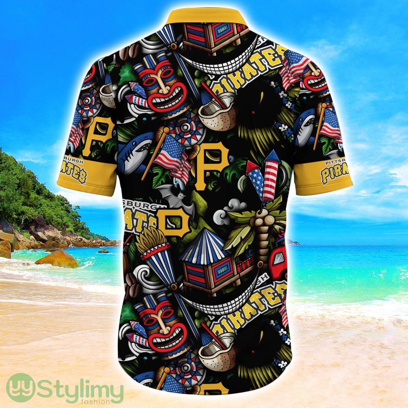 Pittsburgh Pirates MLB Flower Hawaii Shirt Aloha Funny Pattern Summer Shirts 3 Pittsburgh Pirates MLB Flower Hawaii Shirt Aloha Funny Pattern Summer Shirts Product Photo 3