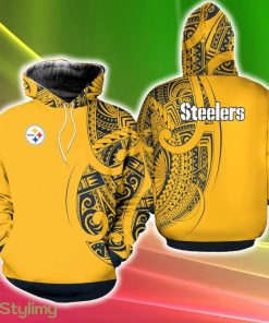 Pittsburgh Steelers 3D Hoodie New Gift Fans Full Over Print For Men And Women - Pittsburgh Steelers 3D Hoodie New Gift Fans Full Over Print For Men And Women