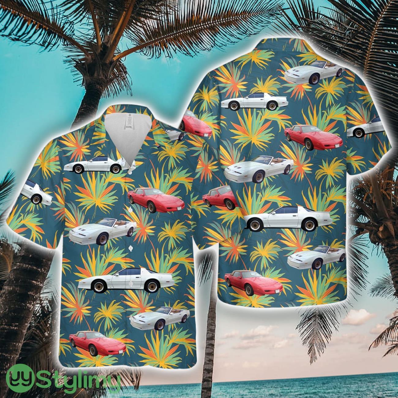 Pontiac Firebird Third generation (1982-1992) 3D Hawaiian Shirt Summer Time Holiday Gift For Men And Women 2 Pontiac Firebird Third generation (1982-1992) 3D Hawaiian Shirt Summer Time Holiday Gift For Men And Women Product Photo 1