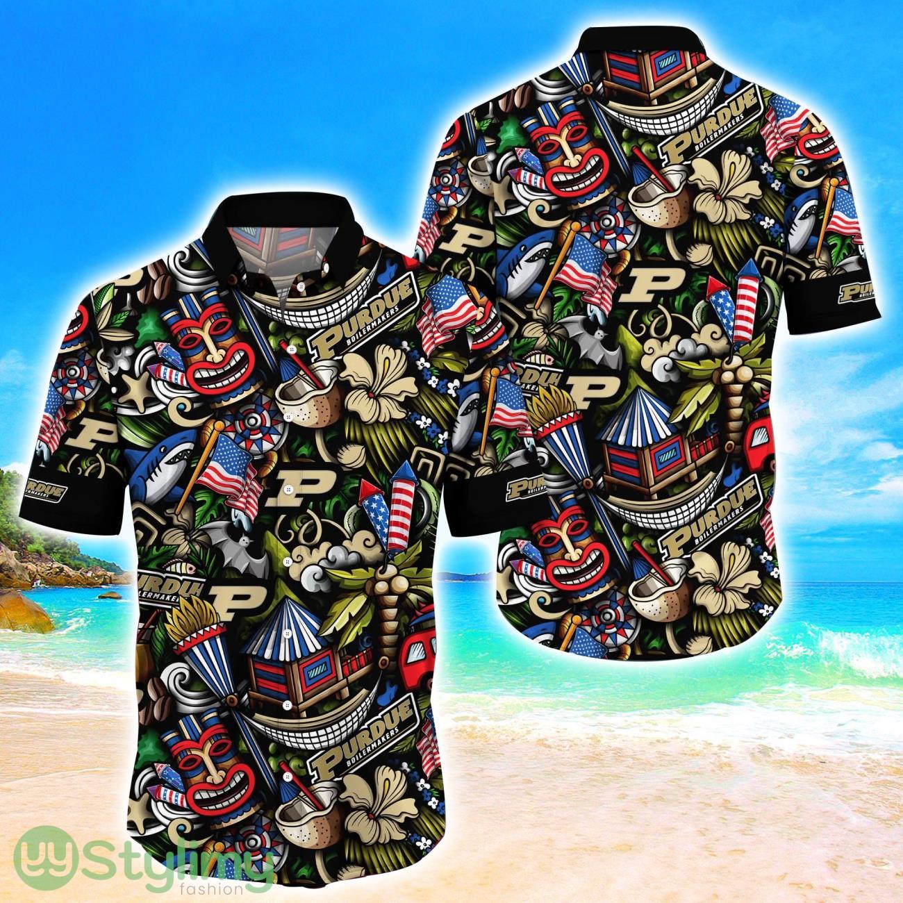 Purdue Boilermakers NCAA3 Flower Hawaii Shirt Aloha Funny Pattern Summer Shirts 4 Purdue Boilermakers NCAA3 Flower Hawaii Shirt Aloha Funny Pattern Summer Shirts Product Photo 1