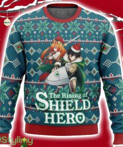 Rising Of The Shield Hero Alt Ugly Christmas Sweater 3D Product Photo 1
