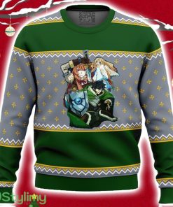 Rising Of The Shield Hero Characters Ugly Christmas Sweater 3D Product Photo 1