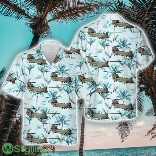 Royal Air Force Boeing Chinook HC2 (352) Best Summer Gift Aloha Hawaiian Shirt 3D Printed Product Photo 1