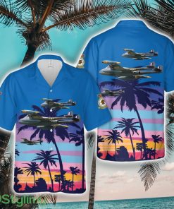 Royal Air Force No. 11 Squadron RAF de Havilland Venom WK436 3D Hawaiian Shirt Summer Time Holiday Gift For Men And Women Product Photo 1